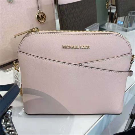 michael kors jet set travel blush|crossbody bag michael kors.